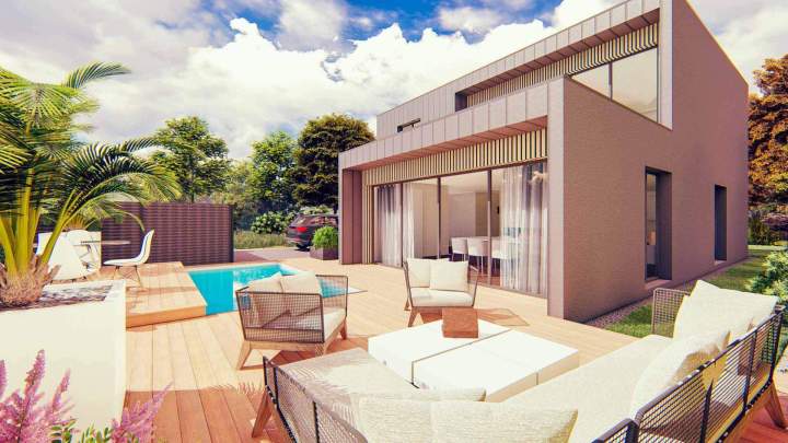 Conception paysagère 3D près de Vannes