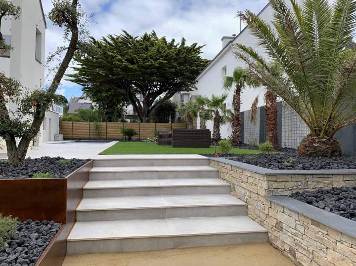 Maçonnerie paysagère près de Vannes