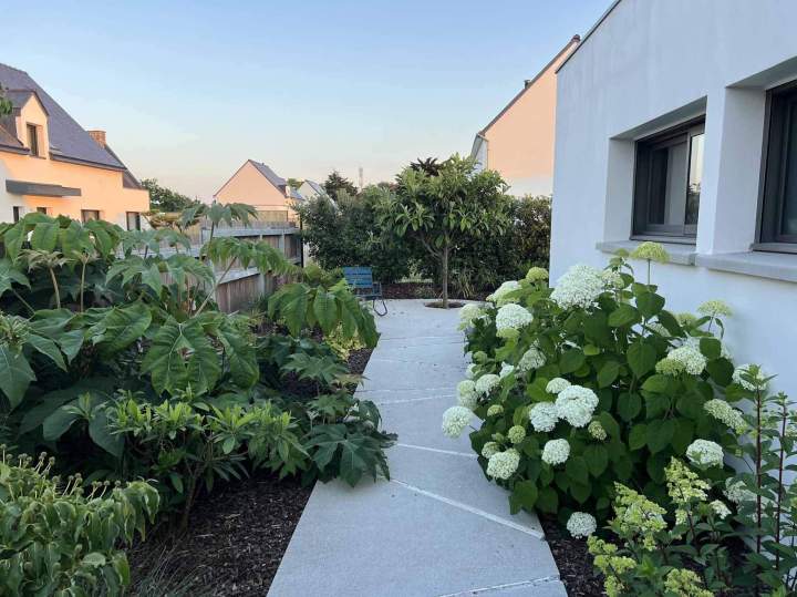 Création de jardin près de Vannes